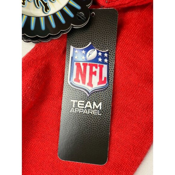 NWT NFL Licensed Men's Atlanta Falcons Red/Black Light Up Ugly Sweater Size Smal - Picture 5 of 10